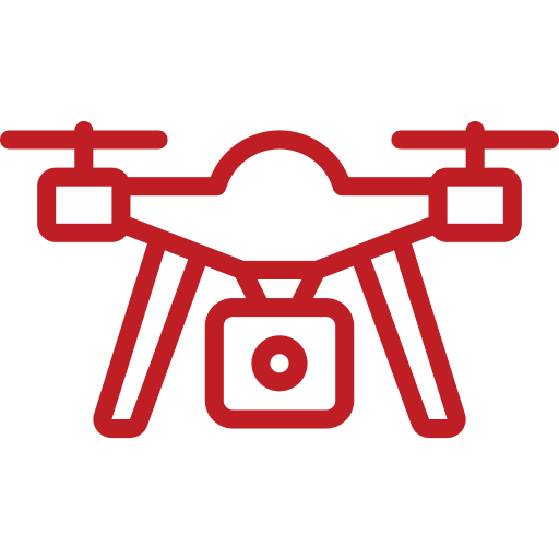 camera drone icon